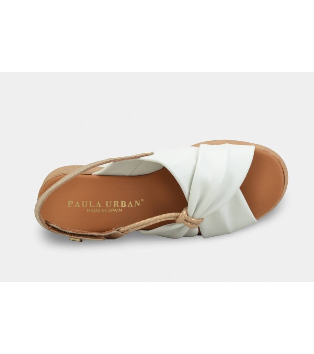 Sandals Amazon Sandalia Paula Urban 5-365 Sunset Blanco De Mujer